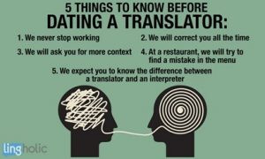 5 things to know before dating a translator
