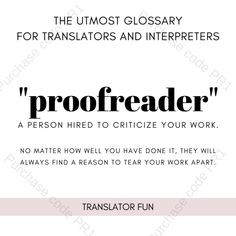 Proofreader