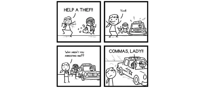 Help a thief! / Help, a thief!