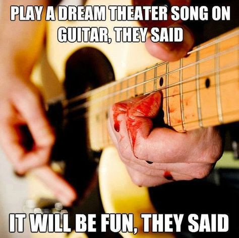 Play a Dream Theater song, they said. It will be fun, they said.