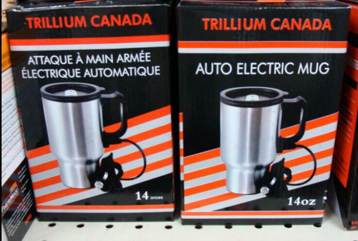 Auto electric mug / Attaque à main armée électrique automatique