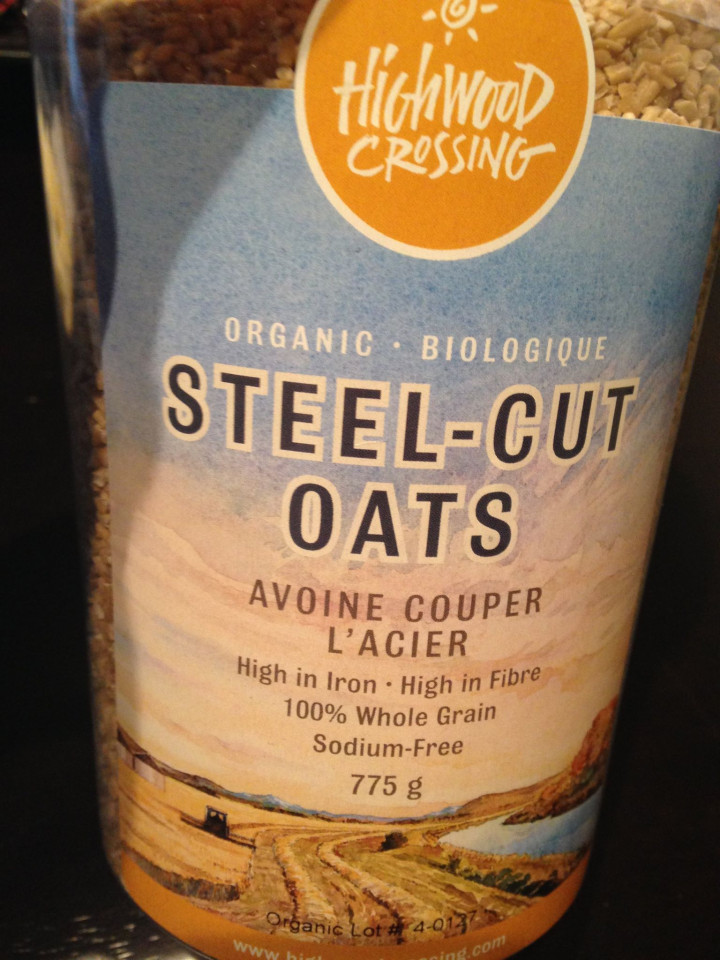 Steel-cut oats / Avoine couper l'acier