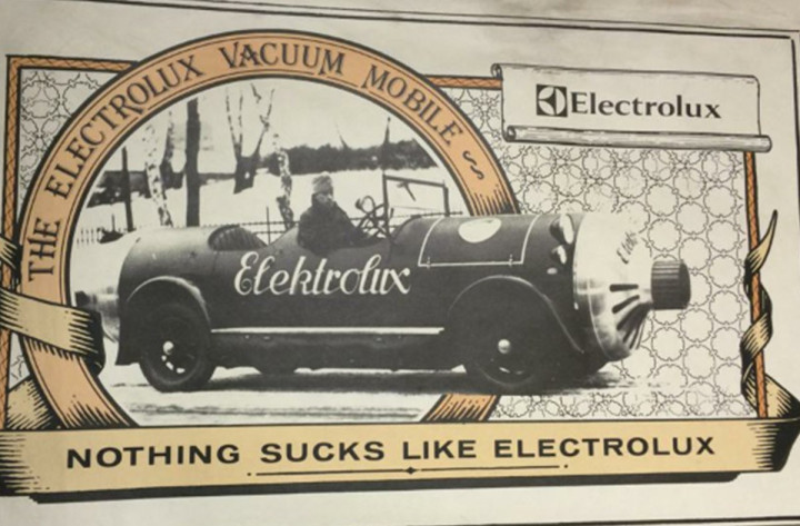 Nothing sucks like Electrolux