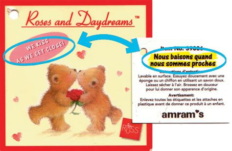 We kiss as we get close! / Nous baisons quand nous sommes proches